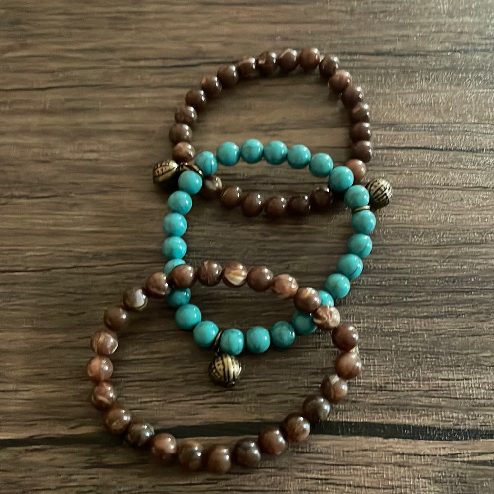Avon beaded bracelets